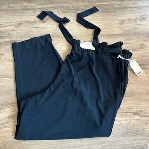 NWT STYLUS High Rise Paper bag waist pants slacks trousers 2X quick Dri